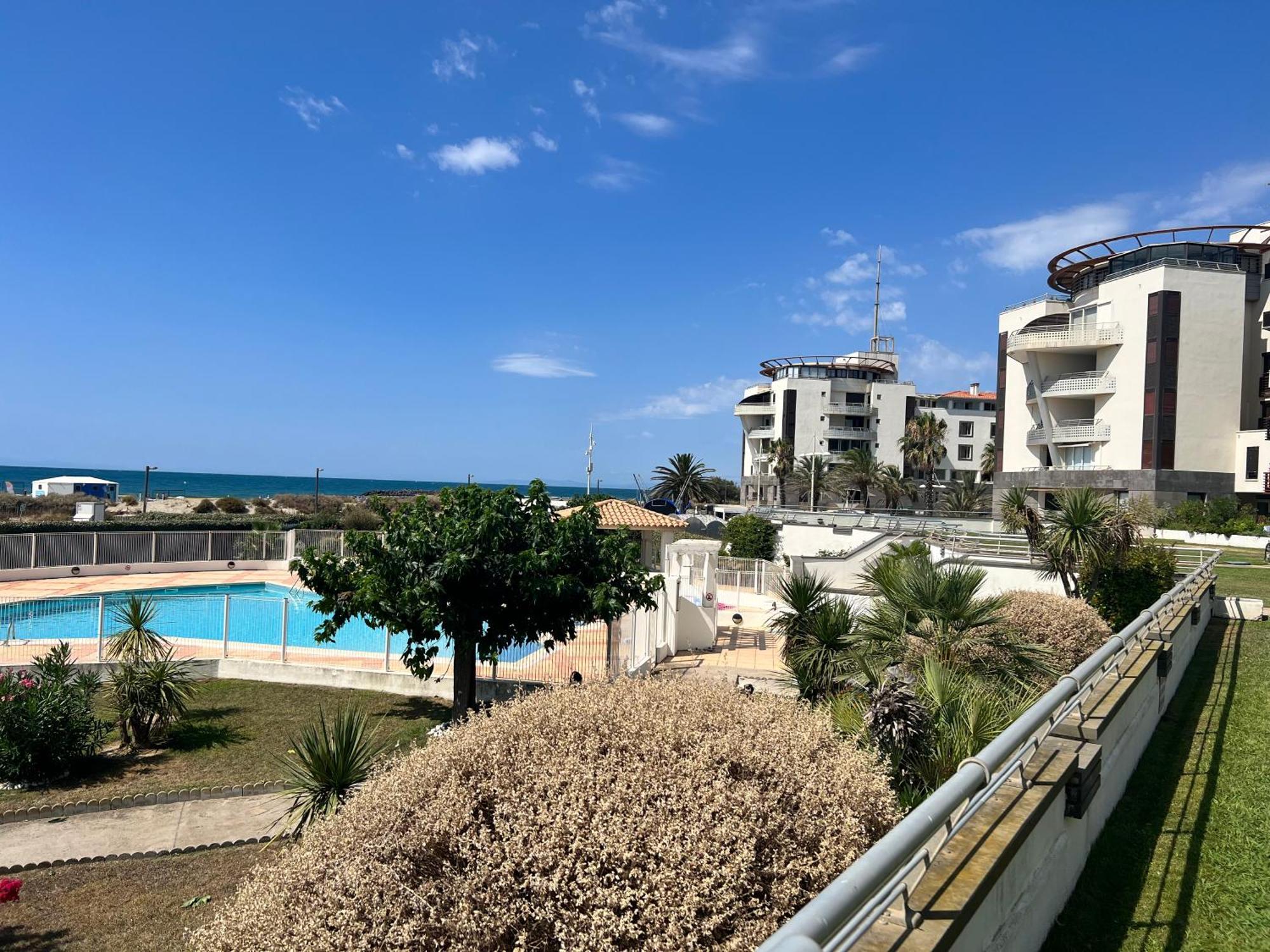 En Front De Mer, Magnifique Appartement 6 Pers. Агд Екстер'єр фото